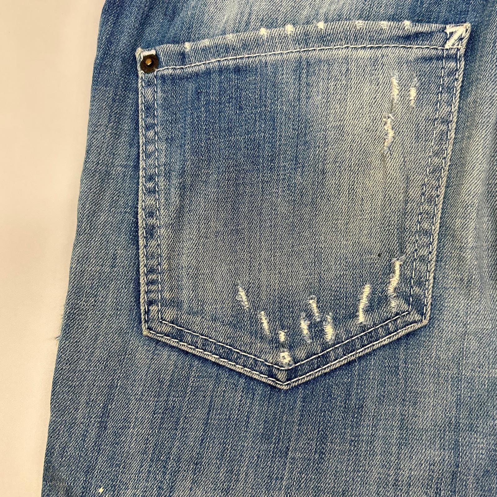 DSQUARED2 ディースクエアード S71LB0108 インディゴ ダメージ加工 デニム ボトムス