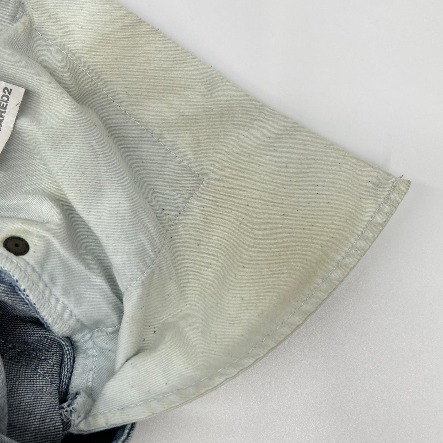 DSQUARED2 ディースクエアード S71LB0108 インディゴ ダメージ加工 デニム ボトムス