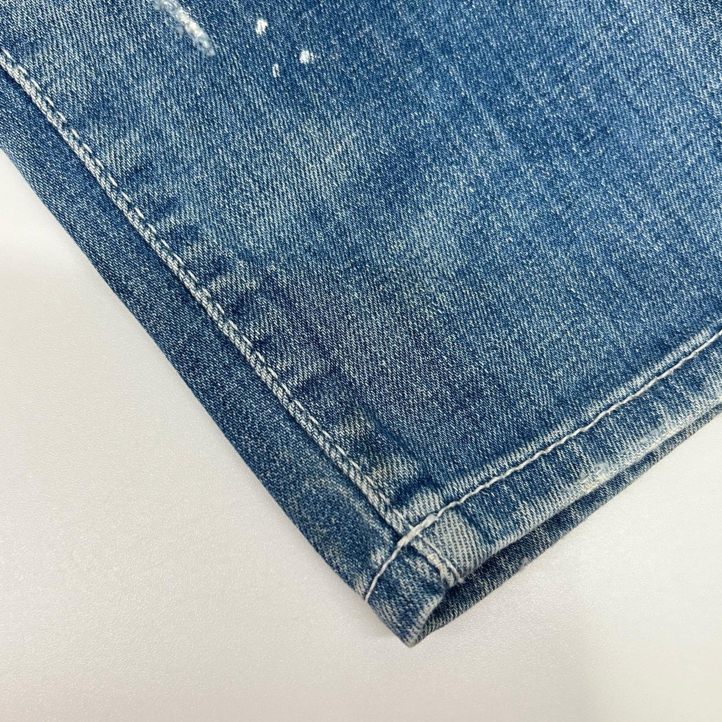 DSQUARED2 ディースクエアード S71LB0108 インディゴ ダメージ加工 デニム ボトムス