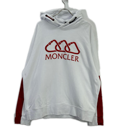 MONCLER モンクレール 18年製 MAGLIA JUMPER カラビナ ロゴ フーディー パーカー トップス