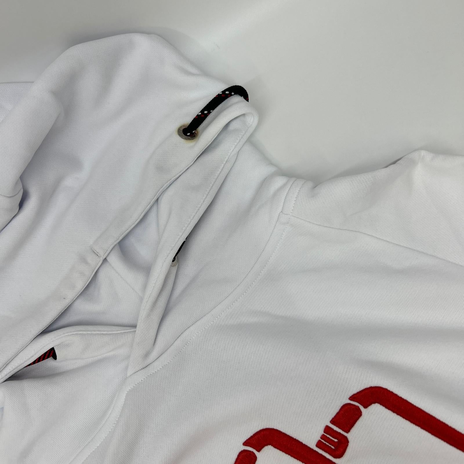 MONCLER モンクレール 18年製 MAGLIA JUMPER カラビナ ロゴ フーディー パーカー トップス