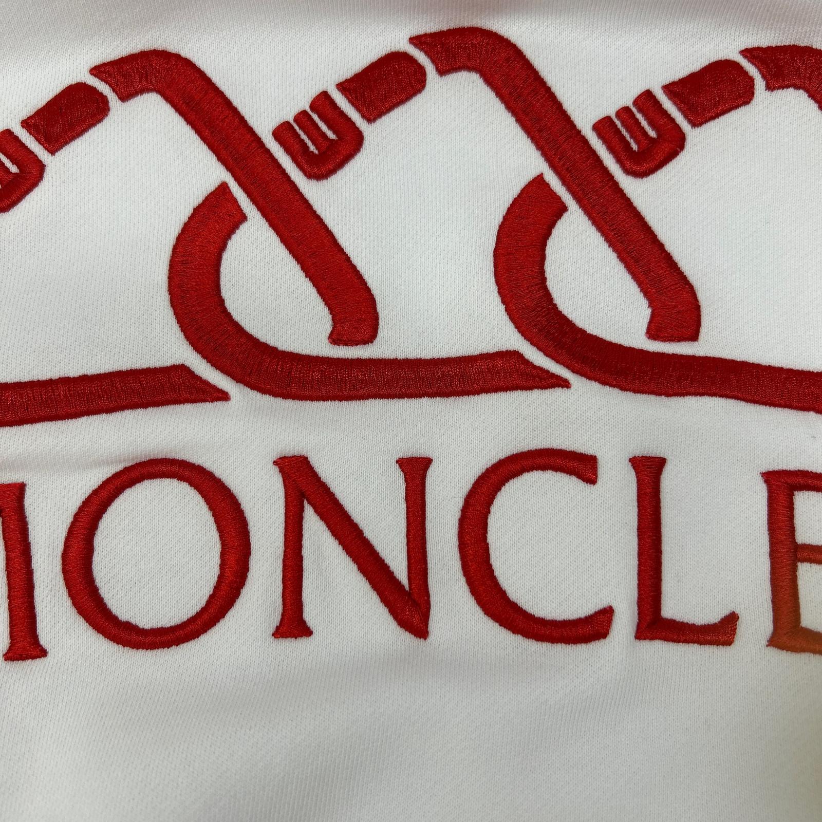 MONCLER モンクレール 18年製 MAGLIA JUMPER カラビナ ロゴ フーディー パーカー トップス