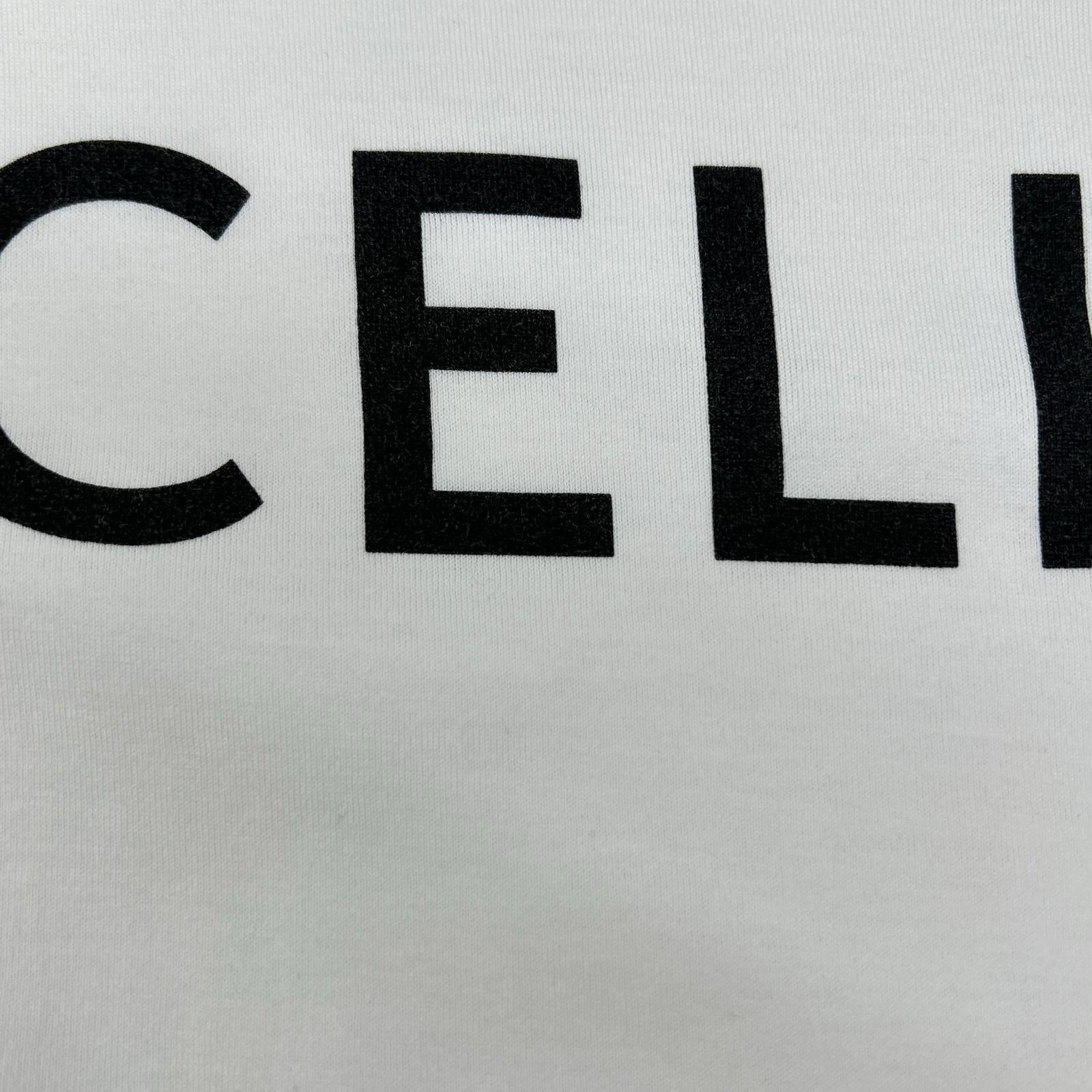 CELINE セリーヌ 2X308916G クラシックロゴ ルーズ Tシャツ トップス