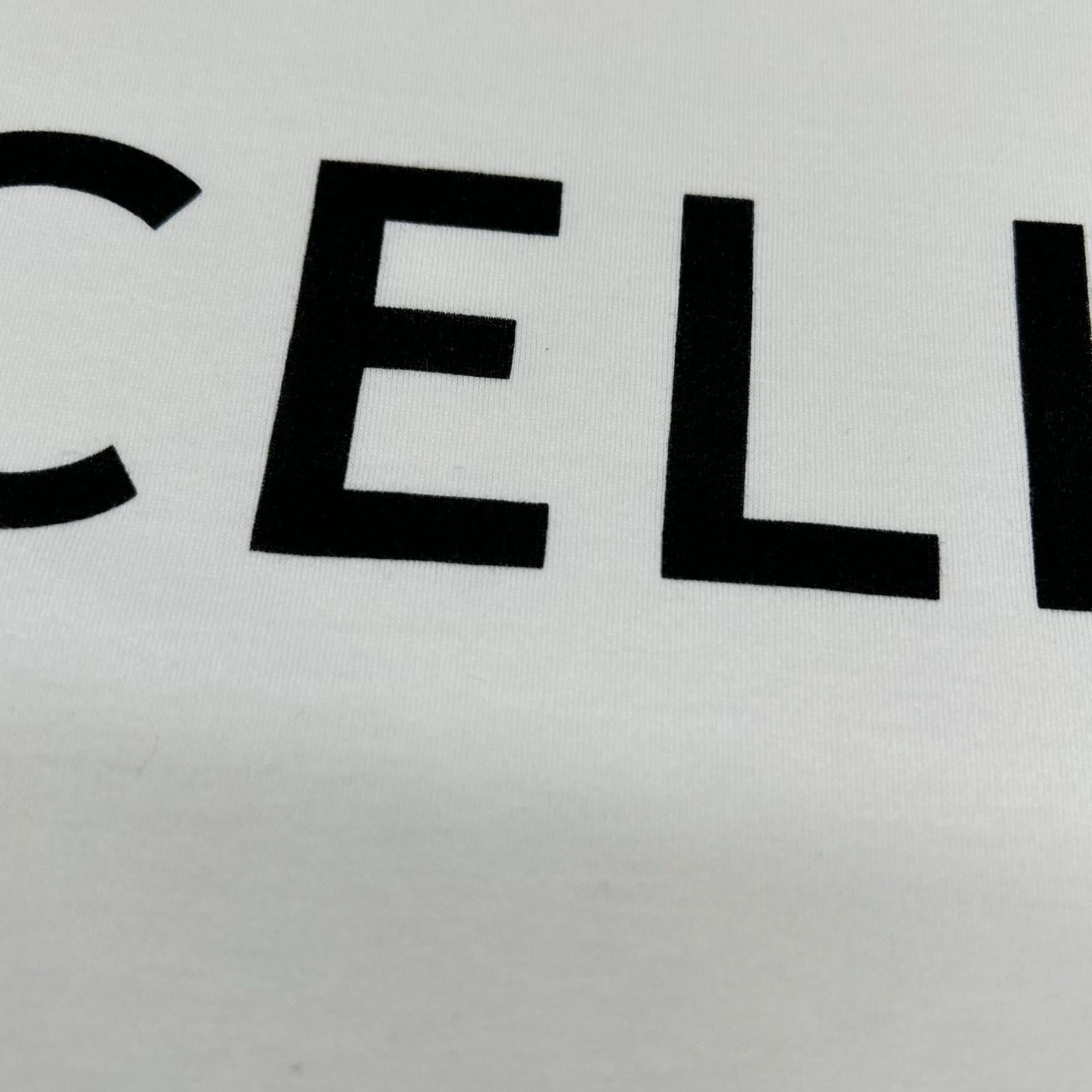 CELINE セリーヌ 2X681671Q クラシックロゴ ルーズ Tシャツ トップス