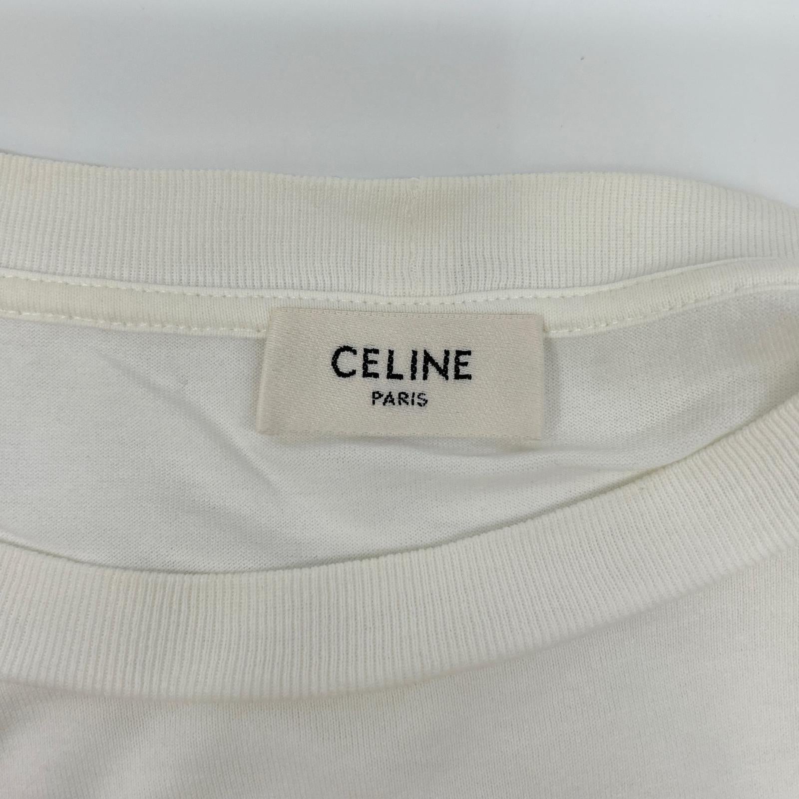 CELINE セリーヌ 2X681671Q クラシックロゴ ルーズ Tシャツ トップス