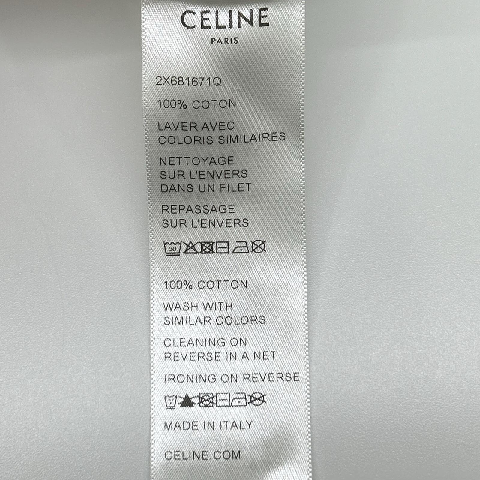 CELINE セリーヌ 2X681671Q クラシックロゴ ルーズ Tシャツ トップス
