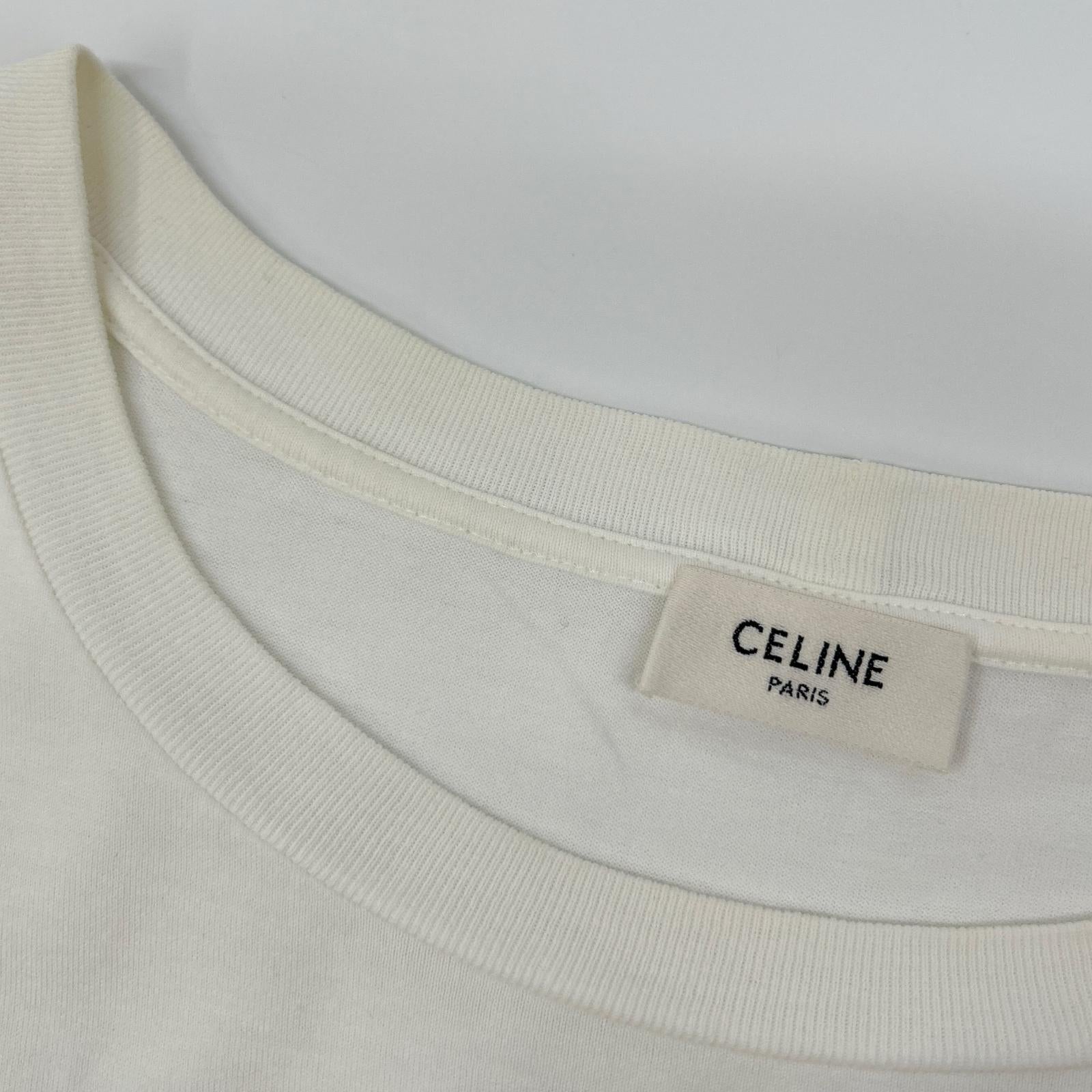 CELINE セリーヌ 2X681671Q クラシックロゴ ルーズ Tシャツ トップス