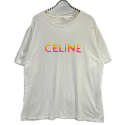 CELINE セリーヌ 22SS 2X10B671Q クラシックロゴ グラデーションルーズTシャツ トップス
