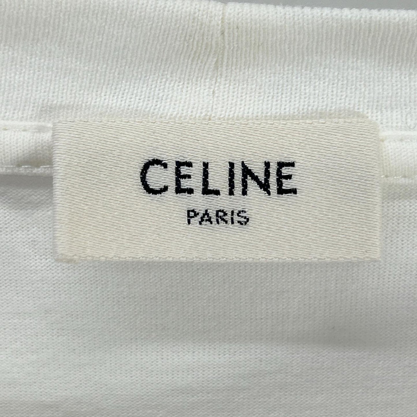 CELINE セリーヌ 22SS 2X10B671Q クラシックロゴ グラデーションルーズTシャツ トップス