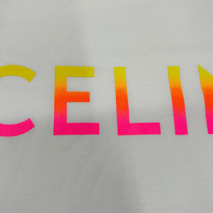CELINE セリーヌ 22SS 2X10B671Q クラシックロゴ グラデーションルーズTシャツ トップス