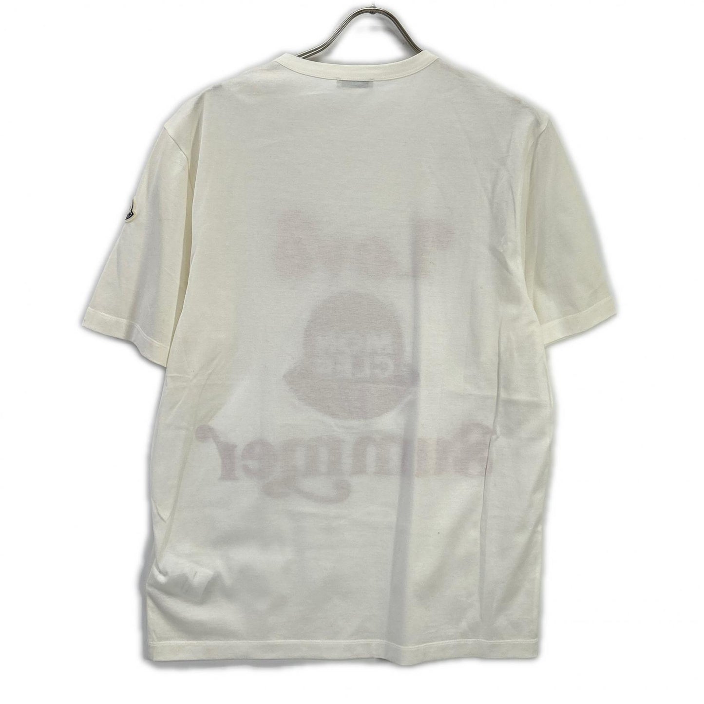 MONCLER モンクレール 20年製 ホワイト summer プリントTシャツ トップス