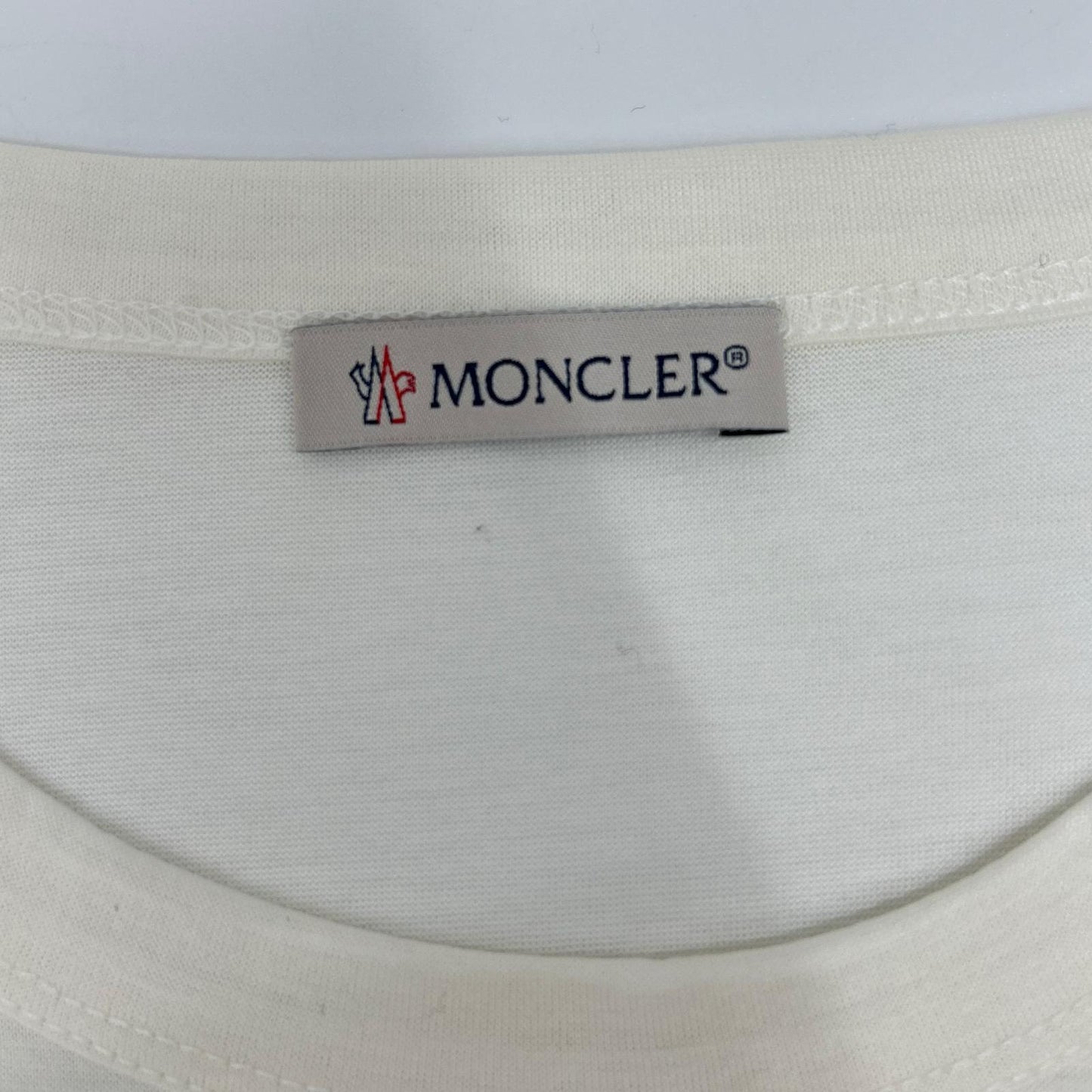 MONCLER モンクレール 20年製 ホワイト summer プリントTシャツ トップス