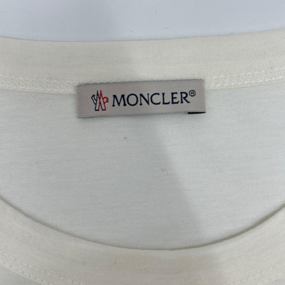 MONCLER モンクレール 20年製 ホワイト summer プリントTシャツ トップス