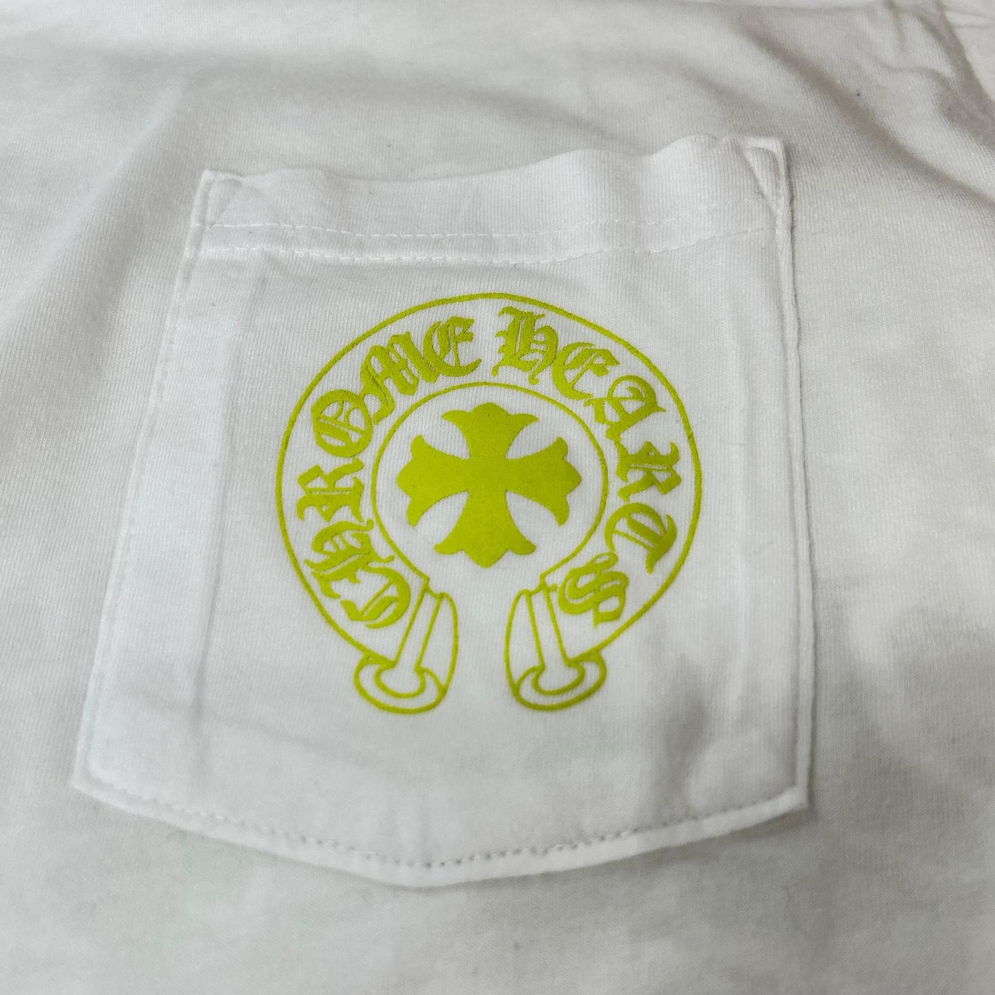 Chrome hearts クロムハーツ 【国内正規】バックプリント 胸元ポケット ロングスリーブTシャツ トップス