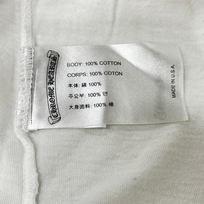 Chrome hearts クロムハーツ 【国内正規】バックプリント 胸元ポケット ロングスリーブTシャツ トップス