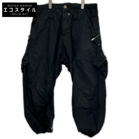 L.G.B. SARROUEL CAGO Black Sarouel Pants