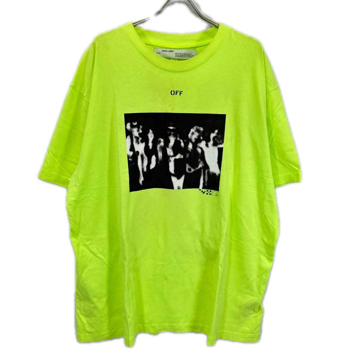 OFF-WHITE オフホワイト 蛍光 半袖 Tシャツ トップス