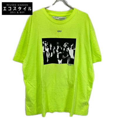OFF-WHITE オフホワイト 蛍光 半袖 Tシャツ トップス