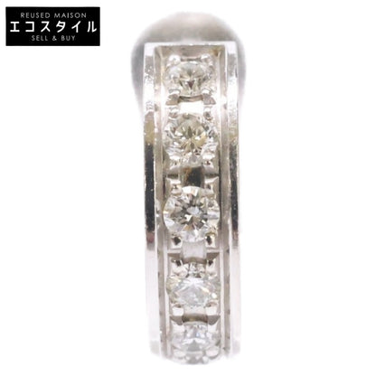 BOUCHERON ブシュロン 【美品】Au750 キャトル ラディアント ダイヤモンド 片耳 シングル ピアス