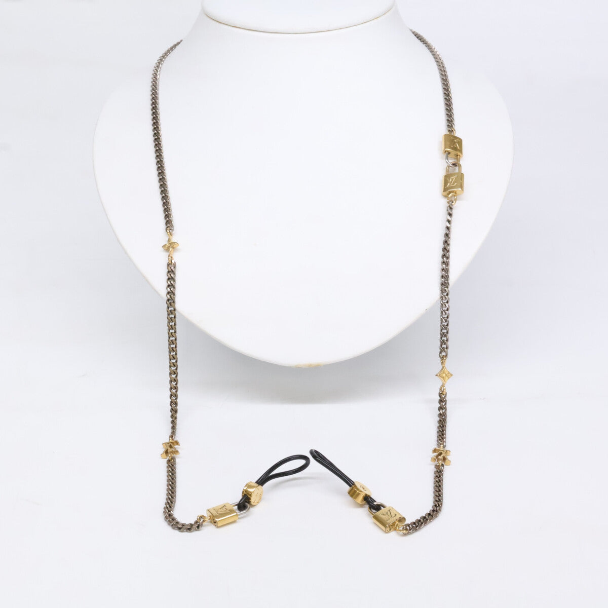 LOUIS VUITTON ルイヴィトン M00347 チェーン・3 IN 1 グラスチェーン・ブレスレット・ ネックレス
