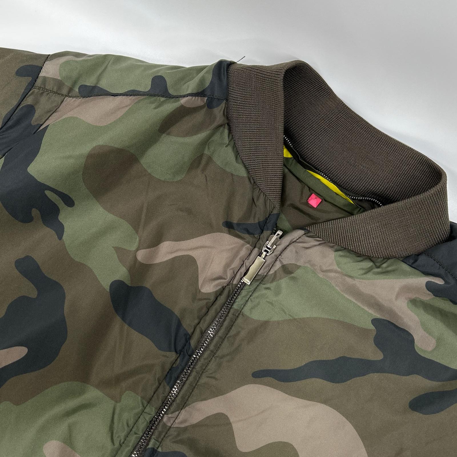 VALENTINO ヴァレンティノ カモフラ リバーシブル ブルゾン ジャケット
