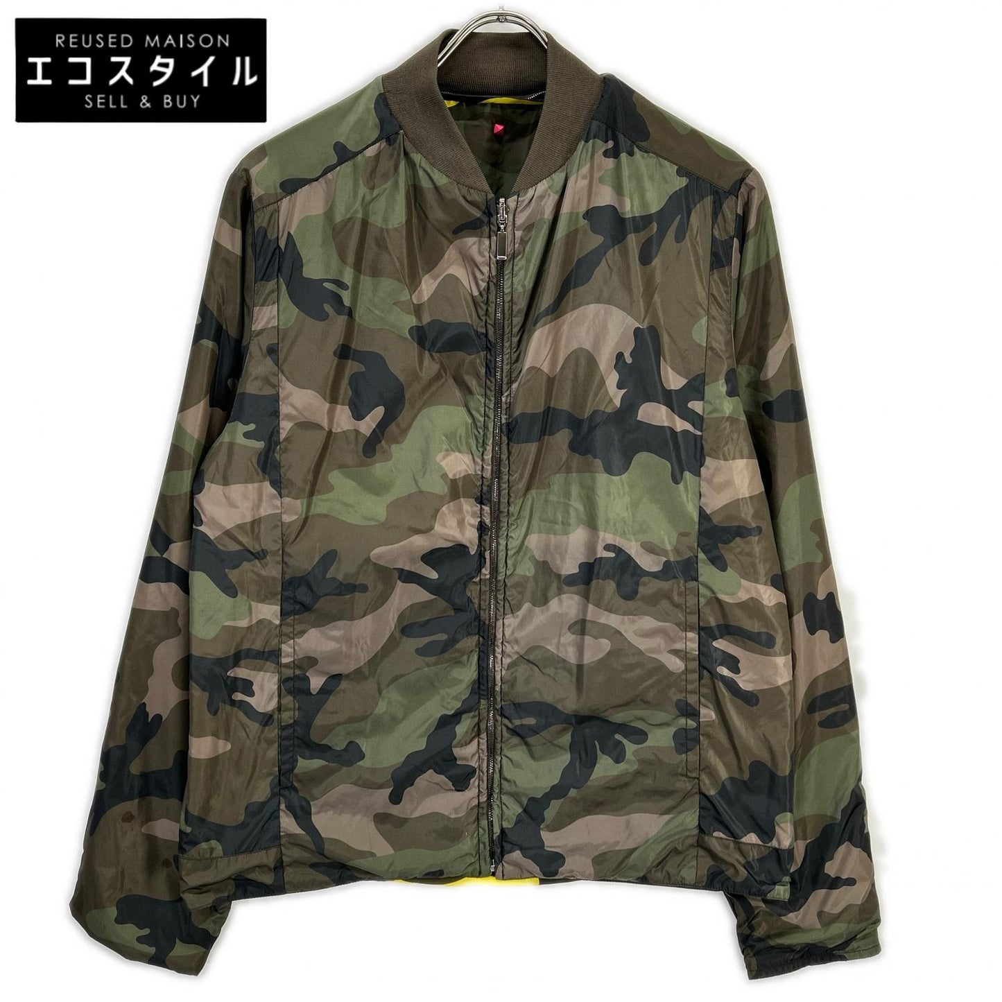 VALENTINO ヴァレンティノ カモフラ リバーシブル ブルゾン ジャケット
