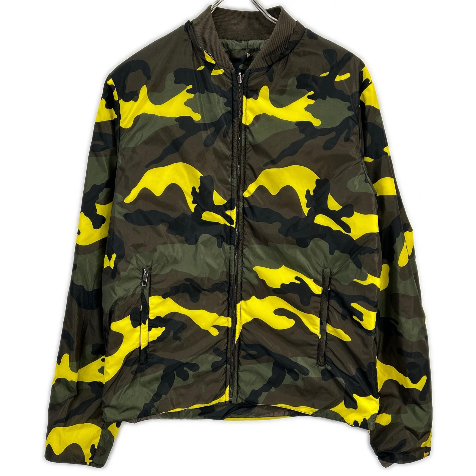 VALENTINO ヴァレンティノ カモフラ リバーシブル ブルゾン ジャケット