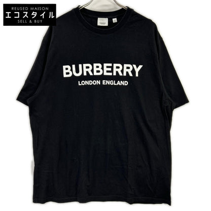 BURBERRY バーバリー 8026016 ブラック ロゴTシャツ トップス