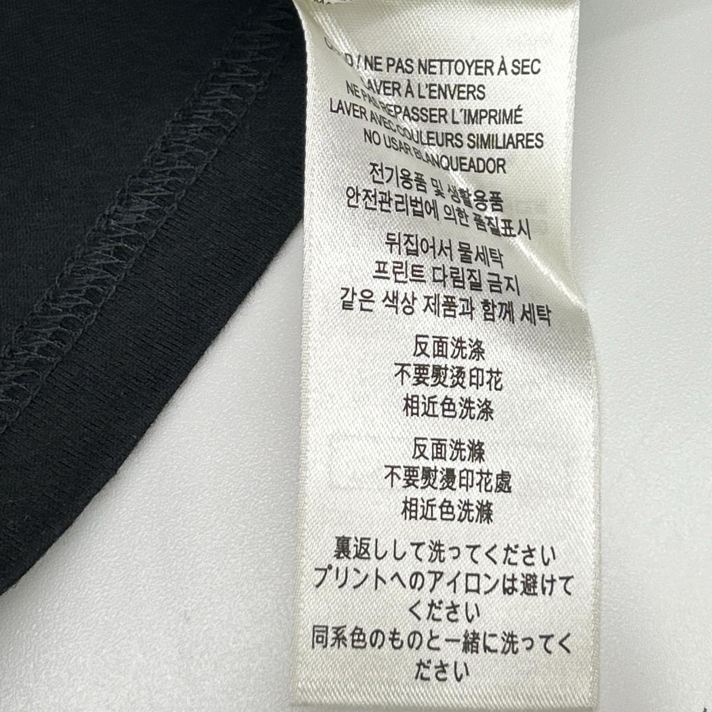 BURBERRY バーバリー 8026016 ブラック ロゴTシャツ トップス