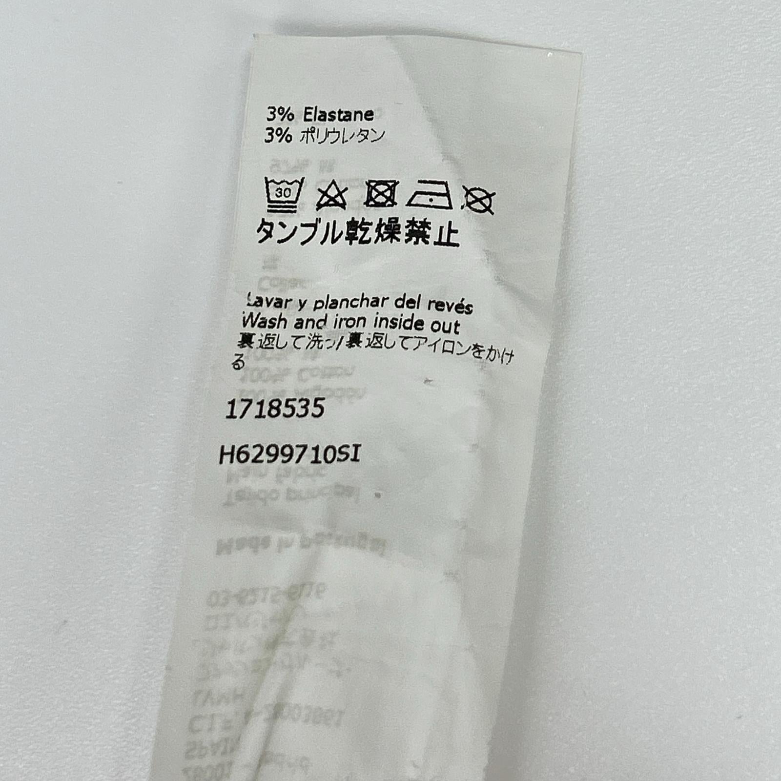 LOEWE ロエベ H6299710SI ホワイト アナグラム プリントTシャツ トップス