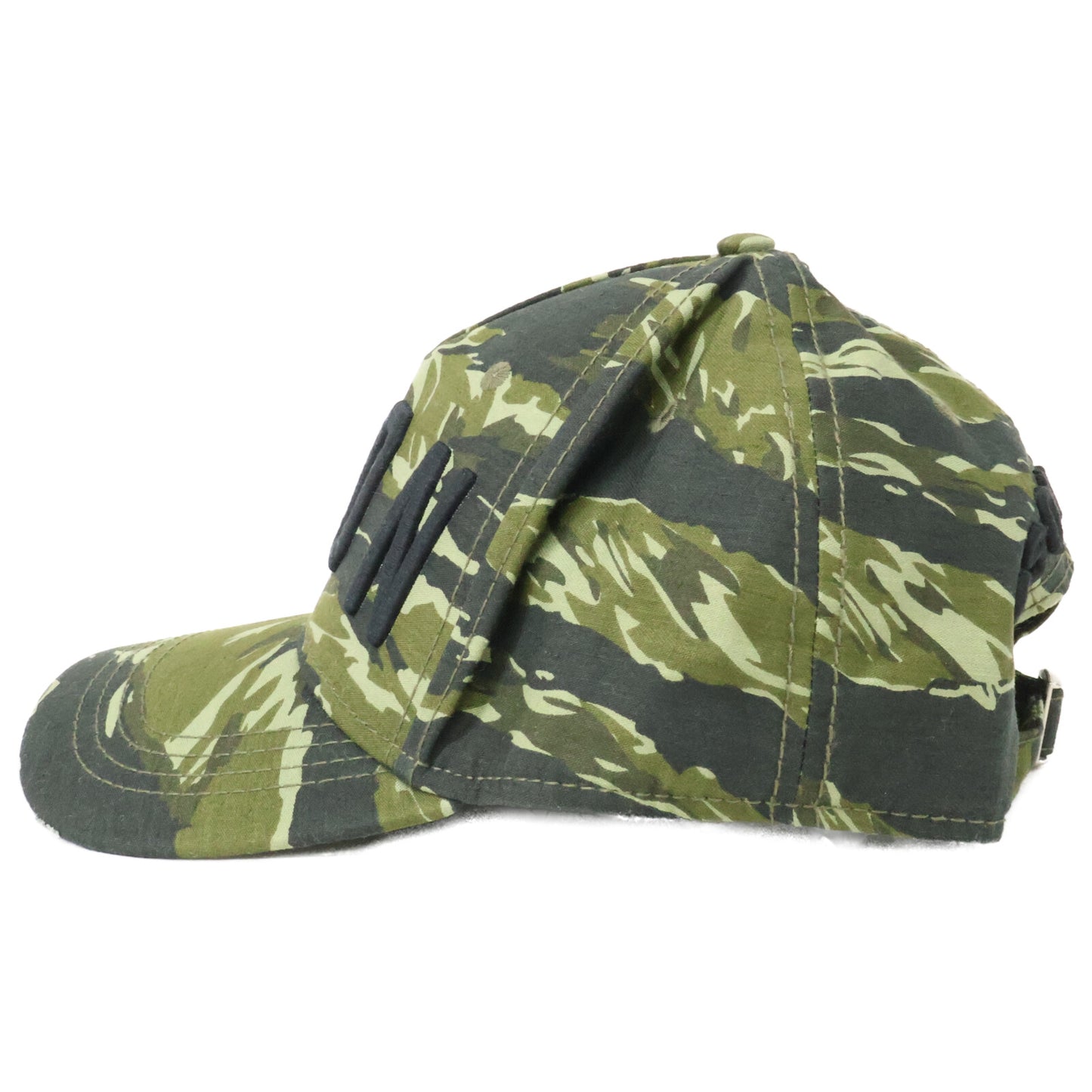 DSQUARED2 ディースクエアード 【美品】S82BC4001 SJ16801581SS19 ICONロゴ カモフラージュ柄 ベースボールキャップ 帽子