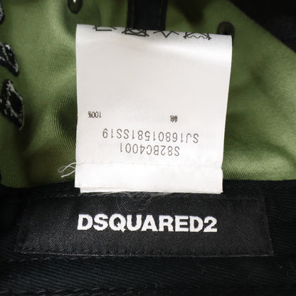 DSQUARED2 ディースクエアード 【美品】S82BC4001 SJ16801581SS19 ICONロゴ カモフラージュ柄 ベースボールキャップ 帽子