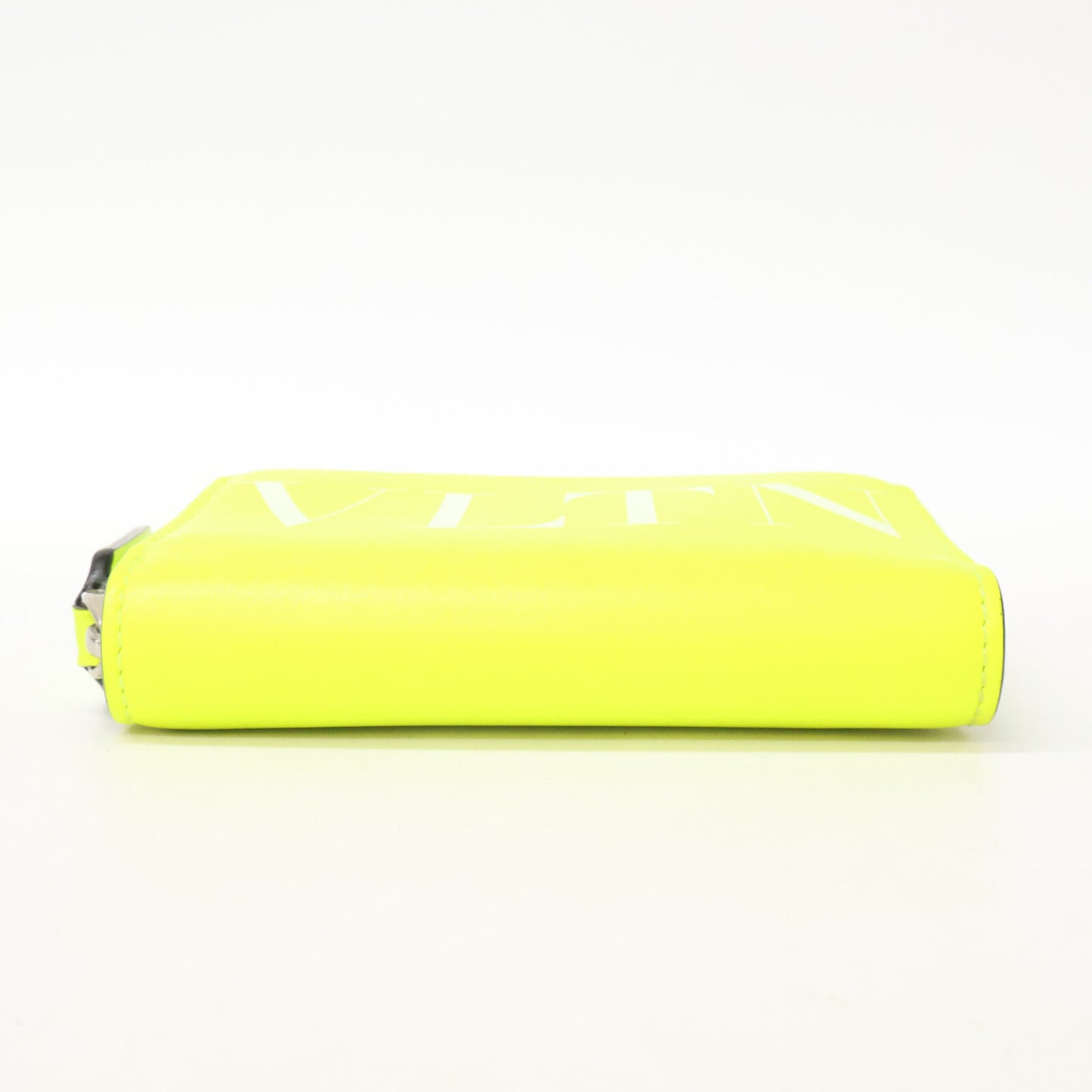 VALENTINO VLTN fluorescent neck-holder wallet coin case