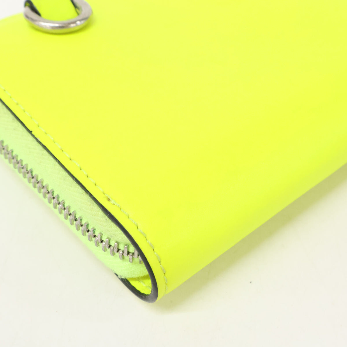 VALENTINO VLTN fluorescent neck-holder wallet coin case