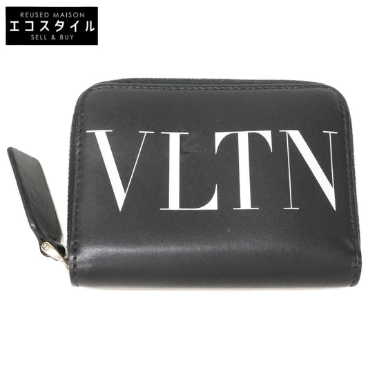 VALENTINO VLTN fluorescent neck-holder wallet coin case