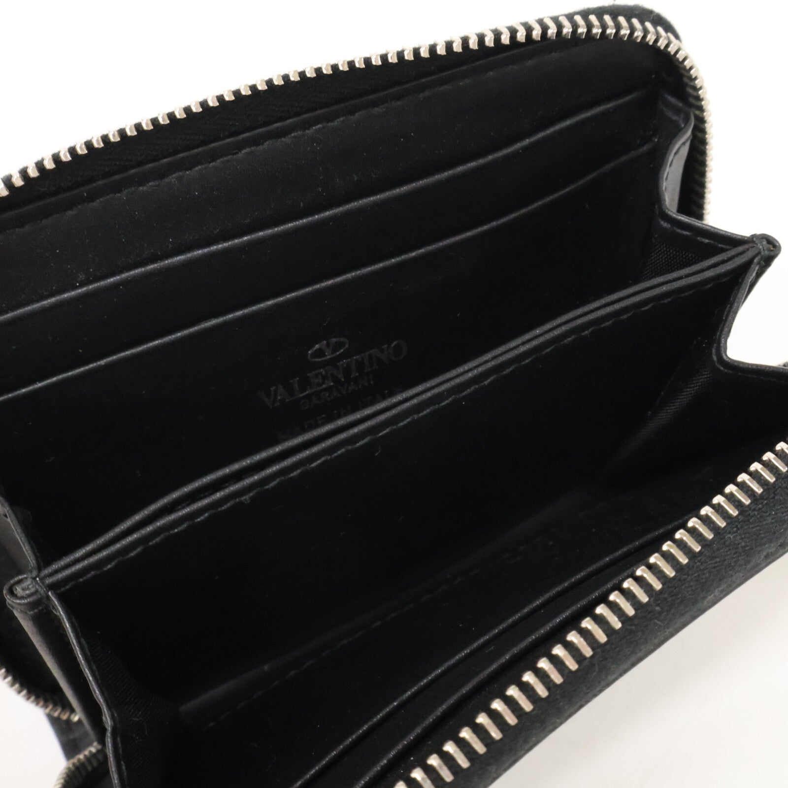 VALENTINO ヴァレンティノ VLTN フルオ ネックホルダー ウォレット コインケース