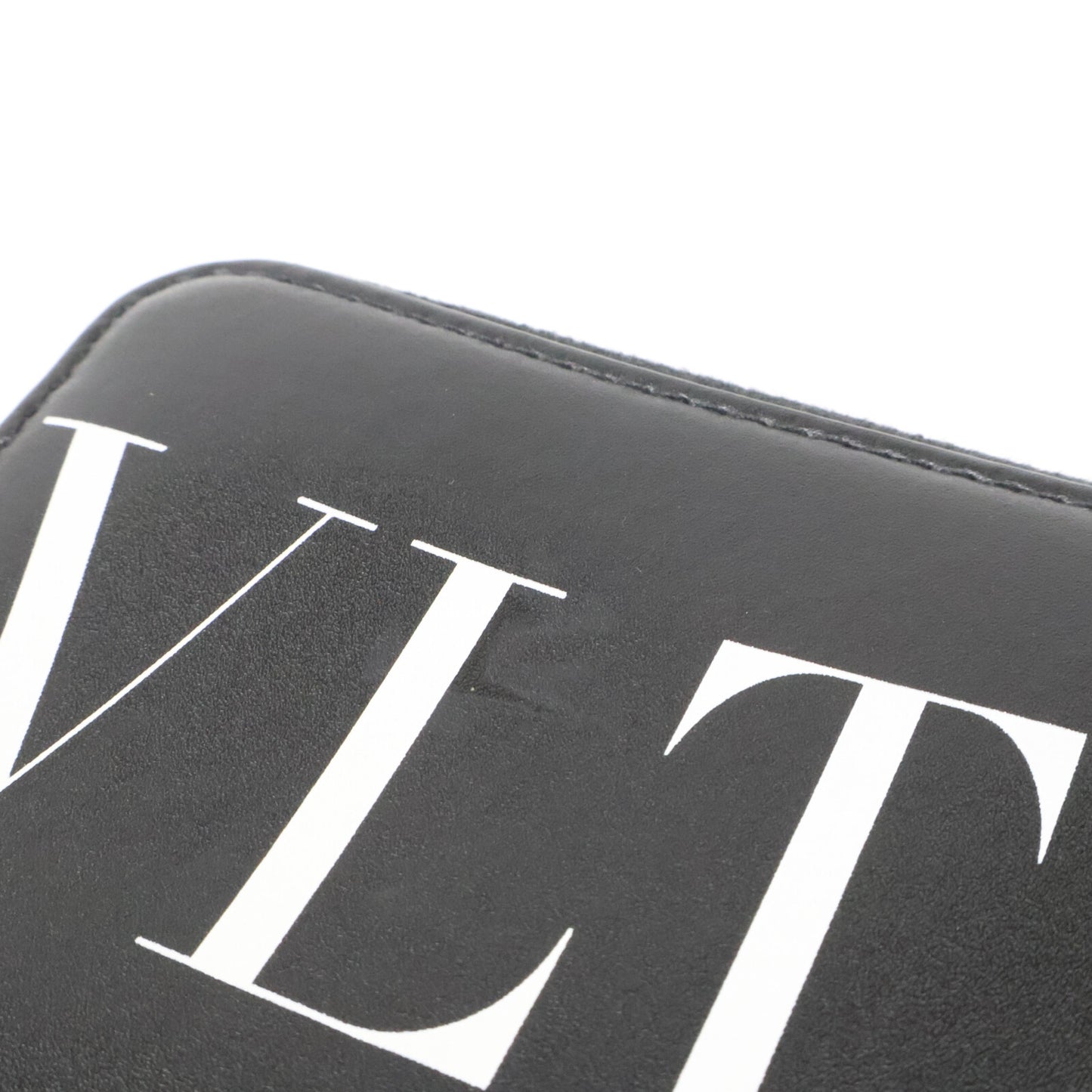 VALENTINO ヴァレンティノ VLTN フルオ ネックホルダー ウォレット コインケース