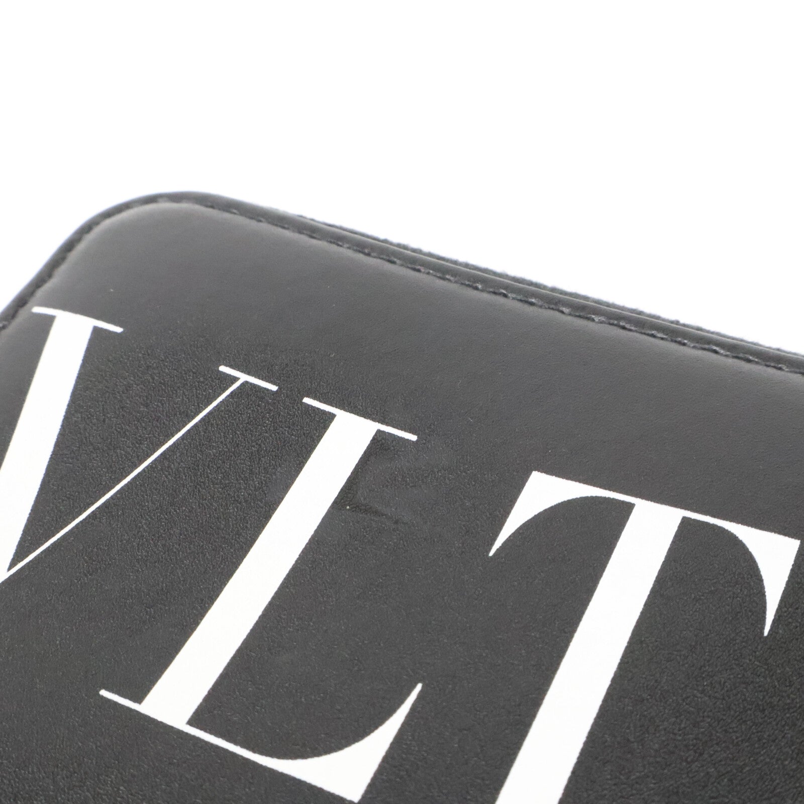 VALENTINO ヴァレンティノ VLTN フルオ ネックホルダー ウォレット コインケース