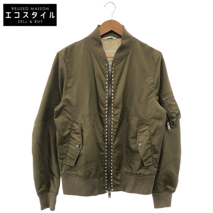 VALENTINO ヴァレンティノ PV3C1162KP カーキ ロックスタッズ MA-1 トップス