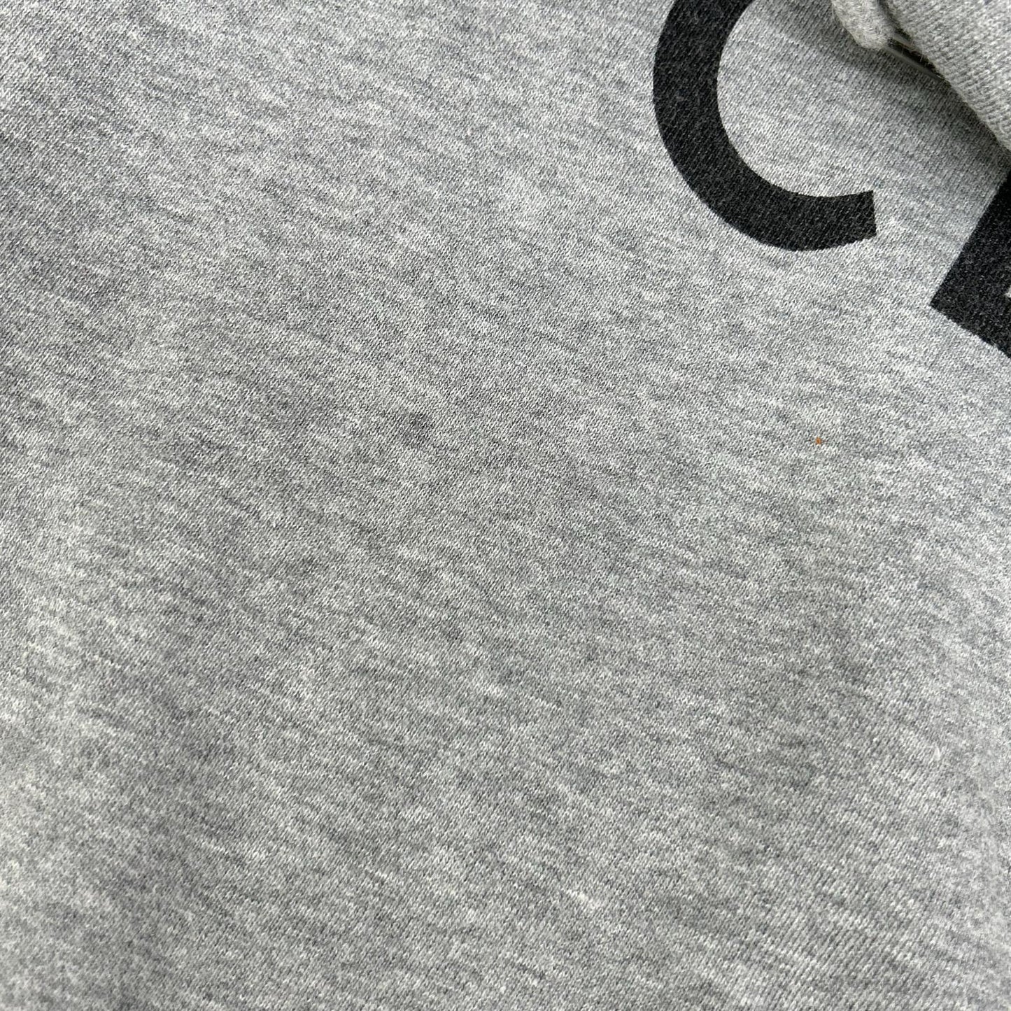 CELINE セリーヌ 2Y321052H グレー ロゴプリント スウェット フーディ トップス