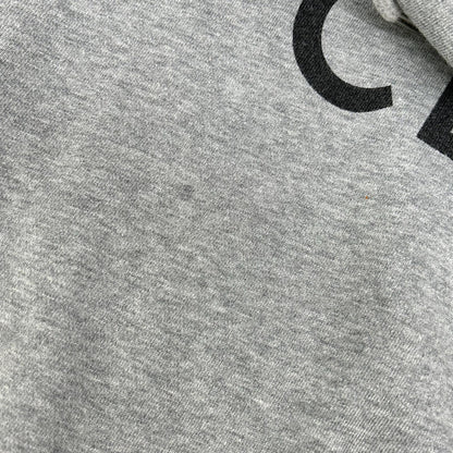 CELINE セリーヌ 2Y321052H グレー ロゴプリント スウェット フーディ トップス