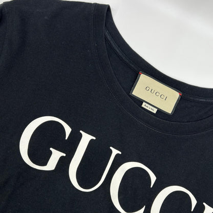 GUCCI グッチ 493117 ブラック GG インターロッキング Tシャツ トップス