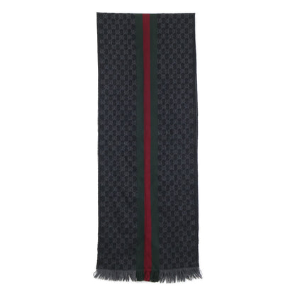 GUCCI グッチ 【即決/国内正規】シェリーライン GG柄 シルク/ウール ストール