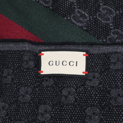 GUCCI グッチ 【即決/国内正規】シェリーライン GG柄 シルク/ウール ストール