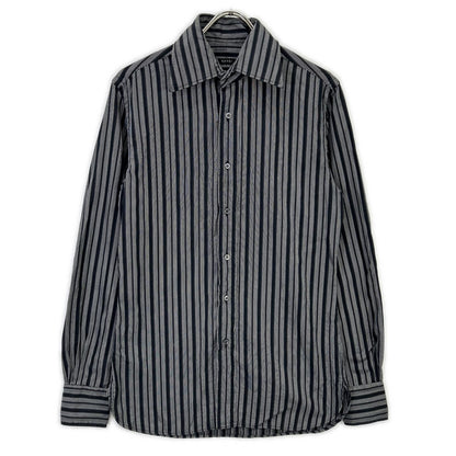 GUCCI グッチ 121037 ブラック ストライプ シャツ トップス