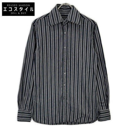 GUCCI グッチ 121037 ブラック ストライプ シャツ トップス