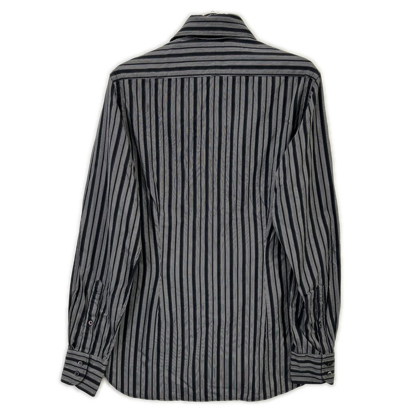 GUCCI グッチ 121037 ブラック ストライプ シャツ トップス