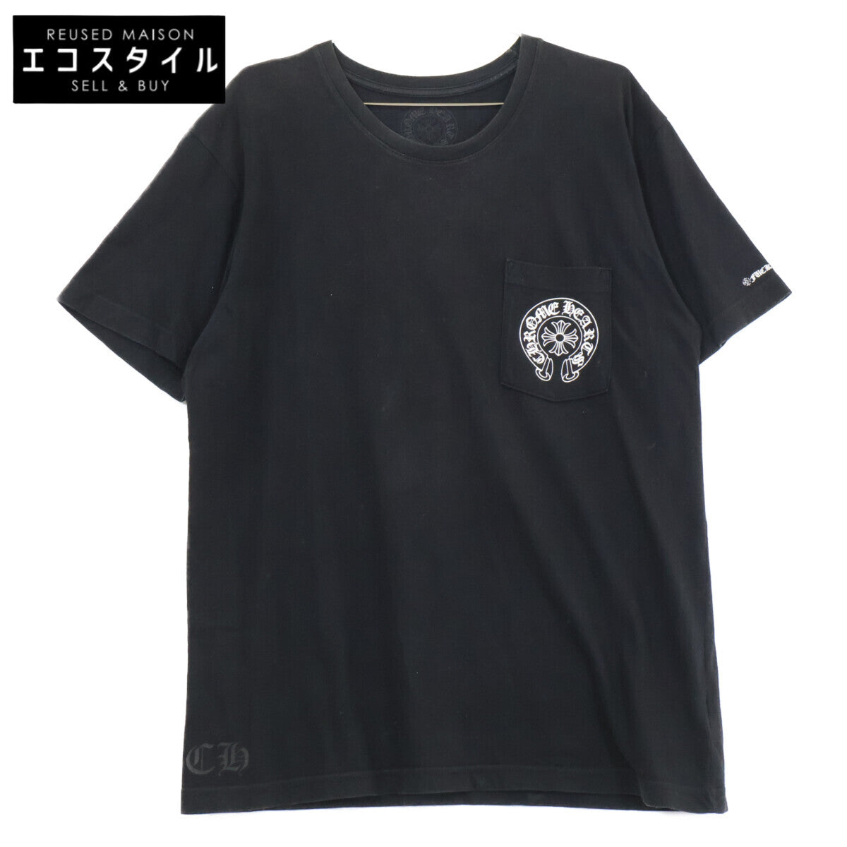 Chrome hearts クロムハーツ 【国内正規】Horseshoe Tee ホースシュープリント 半袖Tシャツ トップス