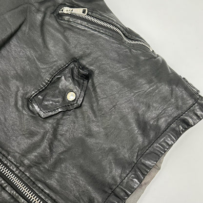 GIORGIOBRATO ジョルジオブラット GU17S7242V CORPO ラムレザー ダブルライダースジャケット ジャケット