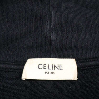 CELINE セリーヌ 【国内正規】2Y701670Q ロゴｘスタッズ アーティストプリント プルオーバー パーカー トップス